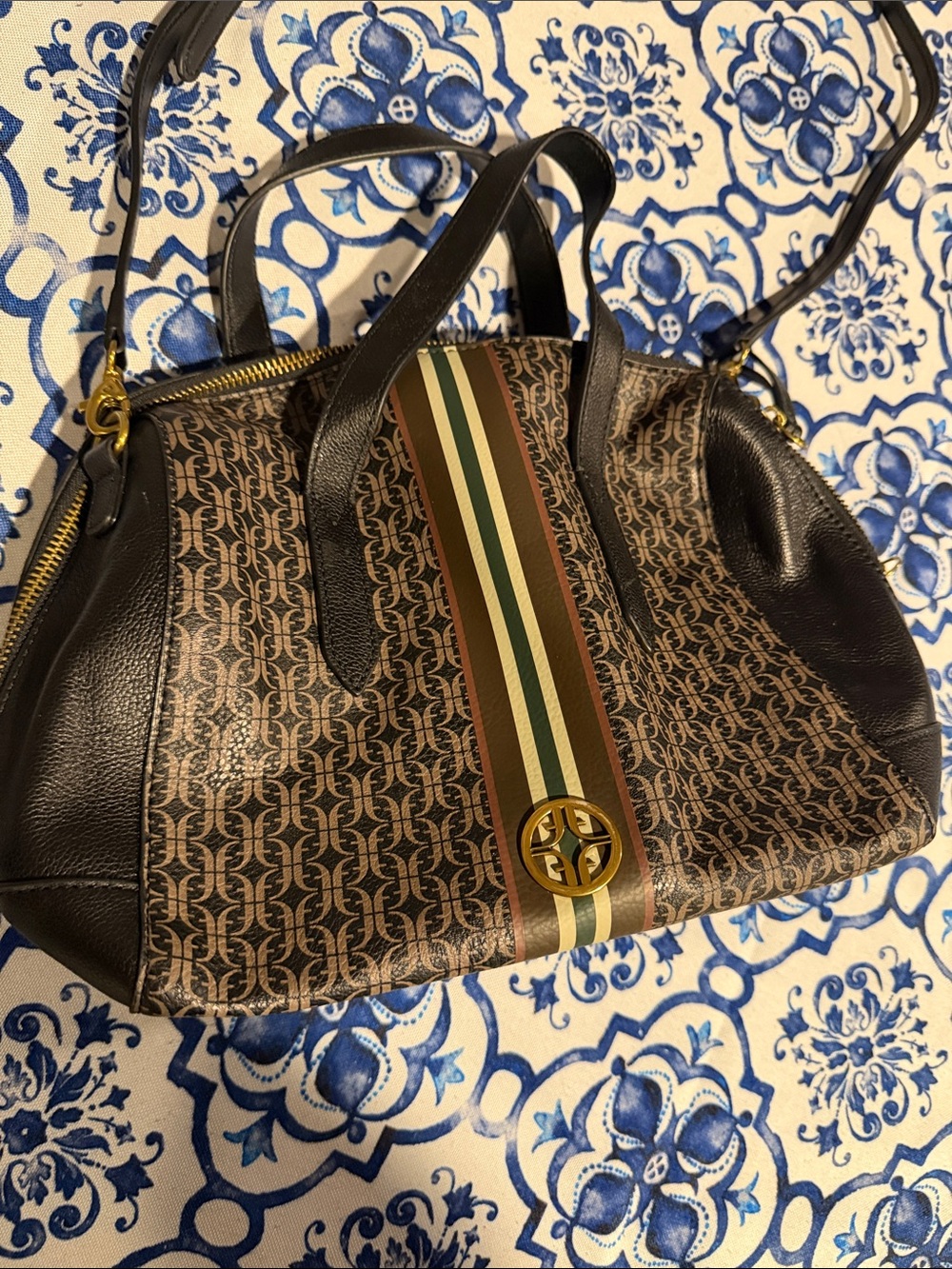 Fossil leather bag